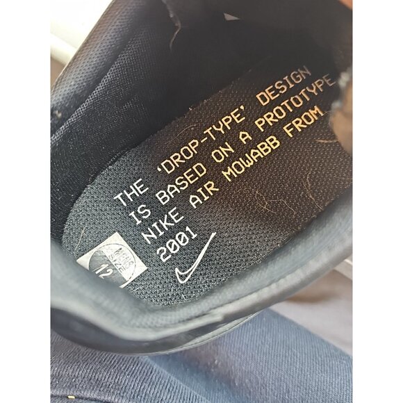 Nike Drop Type LX Men 12 Triple Black Classic Tennis Shoe Sneaker CN6916-001 - Picture 6 of 6